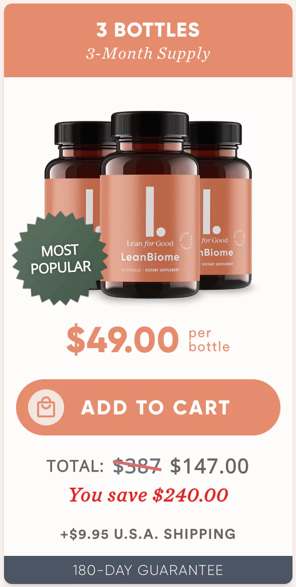 LeanBiome Pricing 2